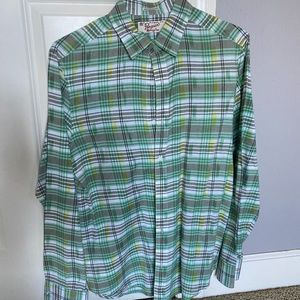 Original Penguin Plaid Dress Shirt